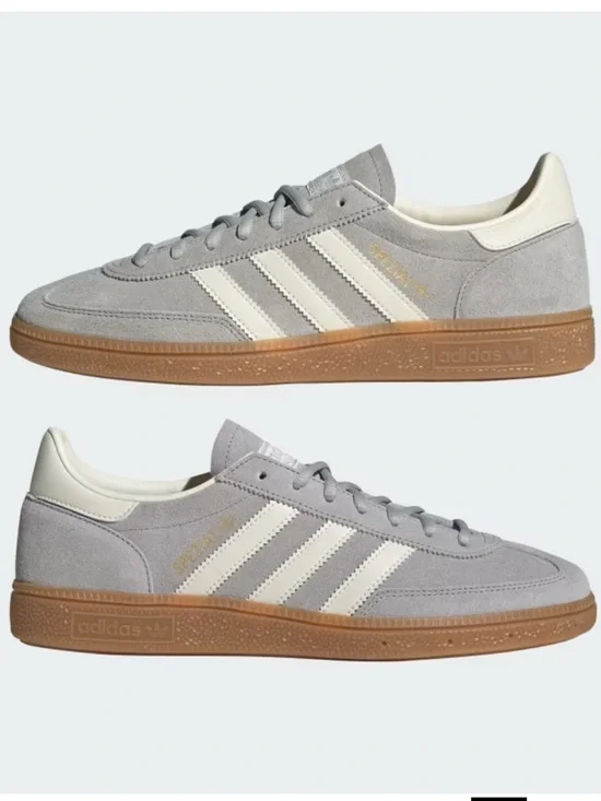 adidas Handball Spezial Grey / Cream White / Cloud White - Picture 8 of 11